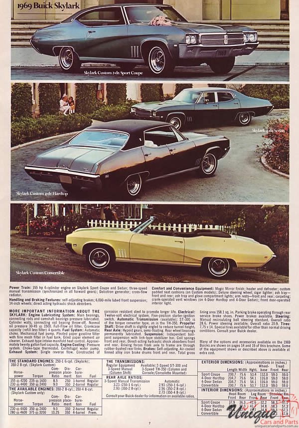 1969 Buick Car Brochure Page 8